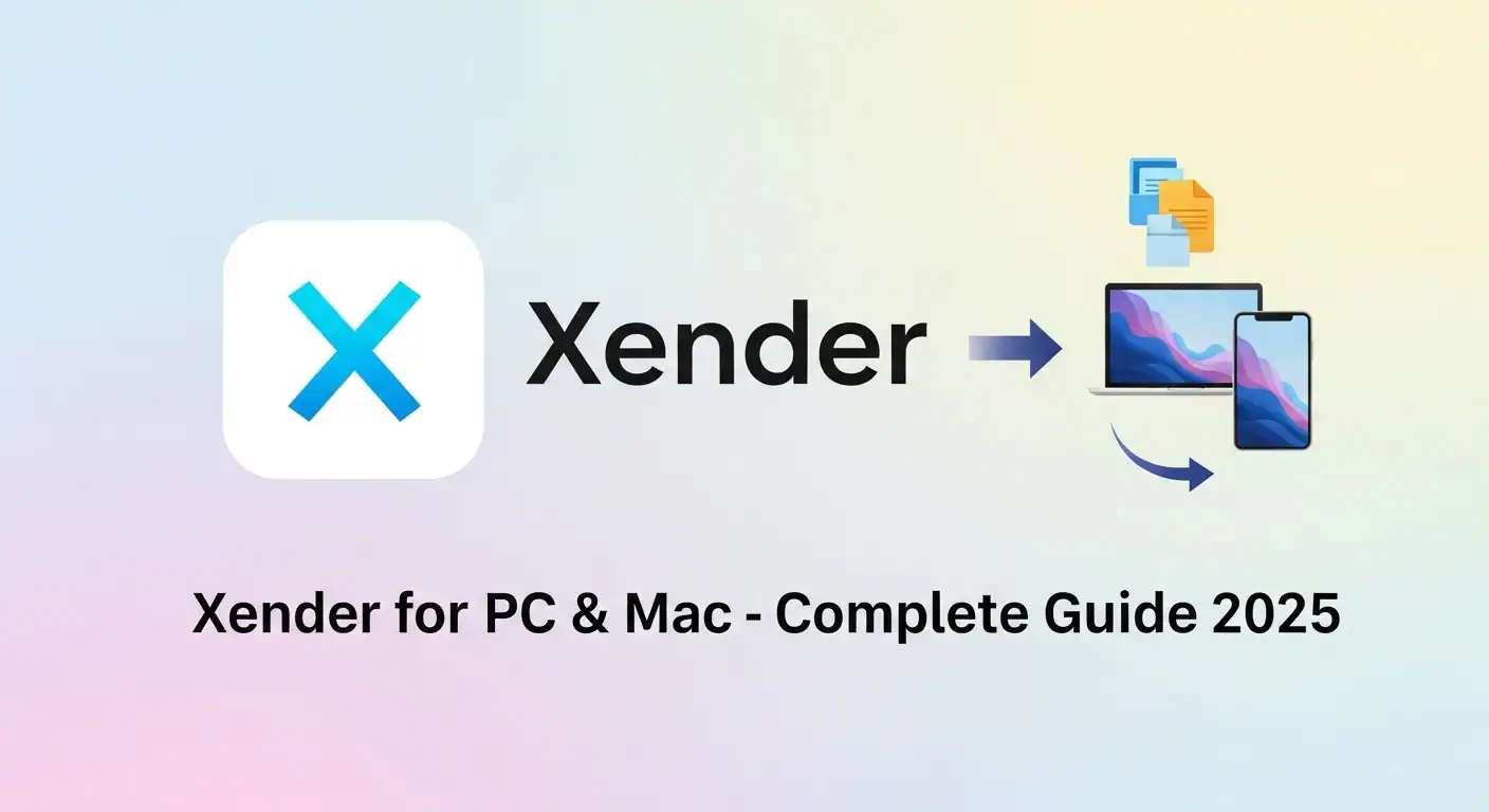 Xender for PC and Mac — wireless file transfer between computer and phone