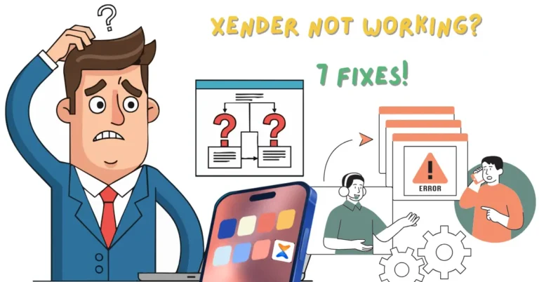 Xender not working fix on Android phone