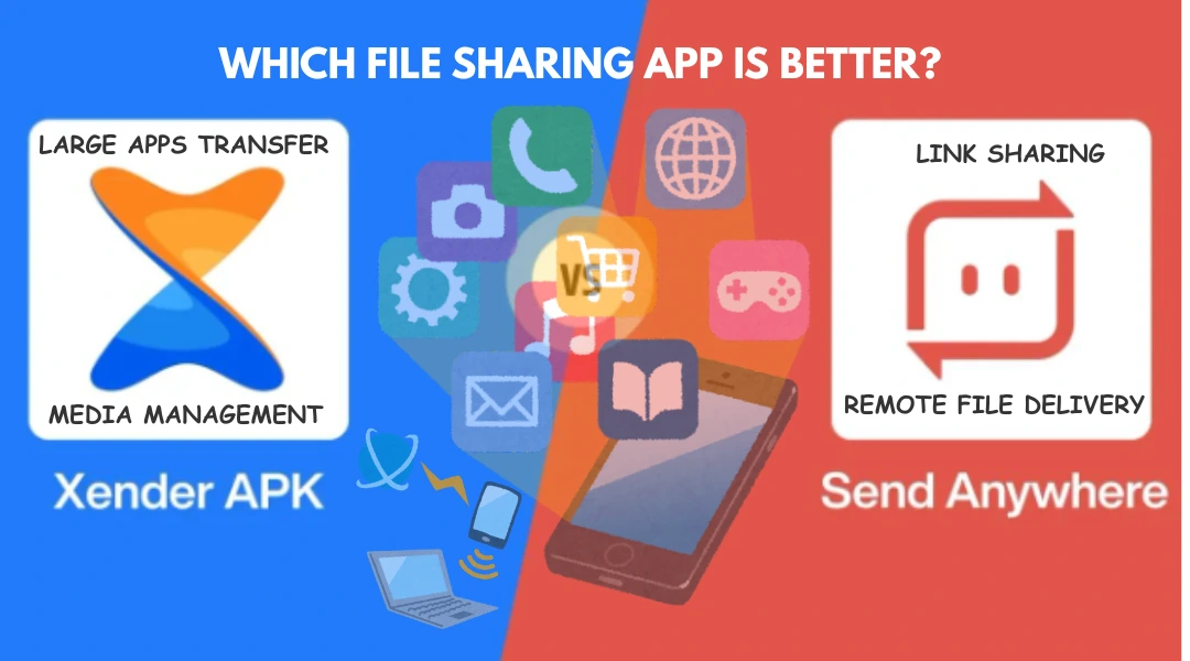 Xender vs Send Anywhere: A Comparison
